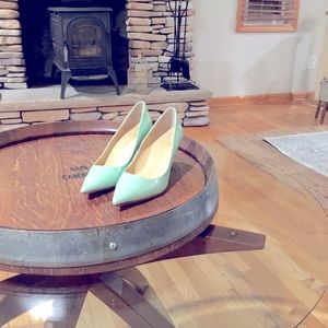 Ivanka Trump Mint Green Pumps - Size 8.5